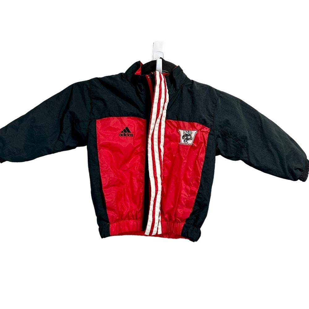 Vintage Adidas Wisconsin Badgers Track Jacket‎